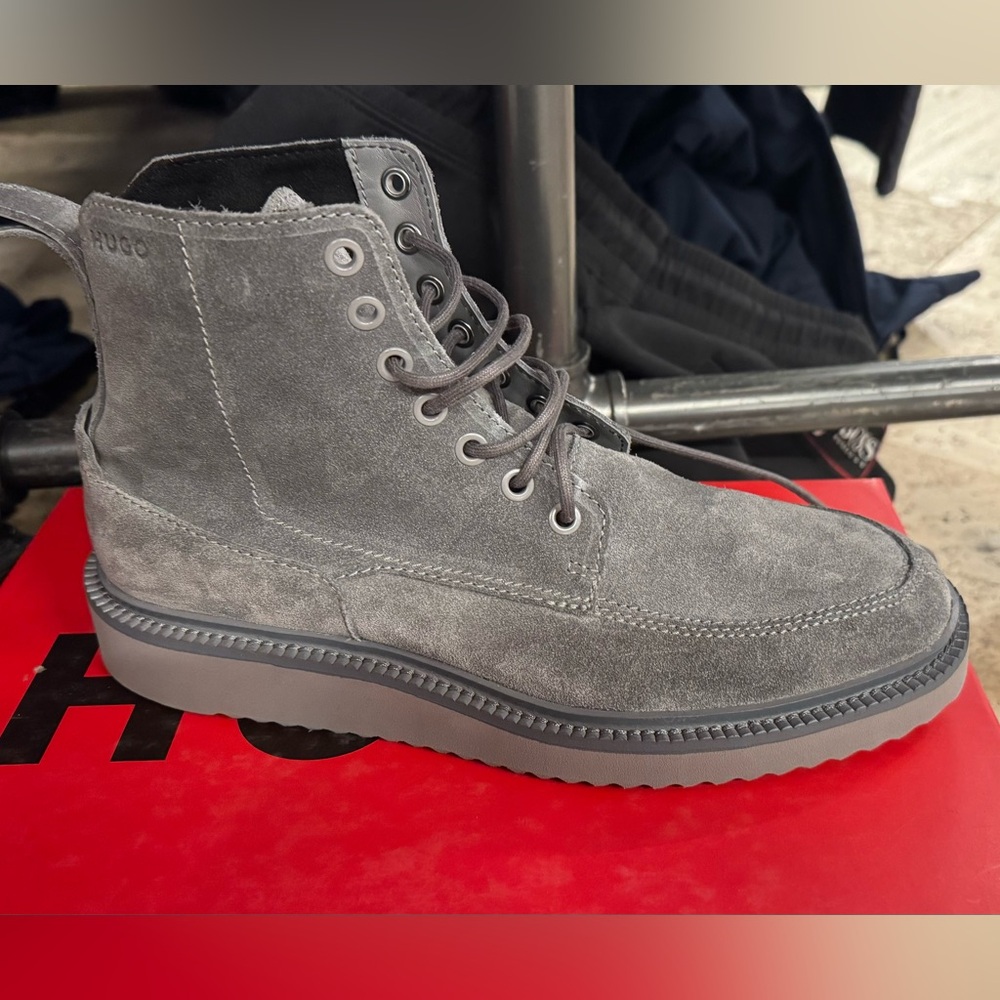 Brand New Hugo Boss Suede Boot